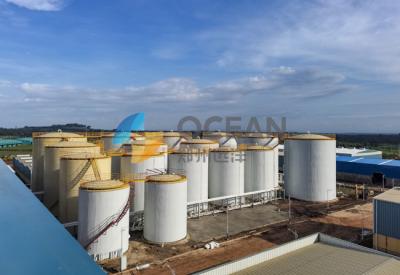 Automatização comestível da planta de refinaria de petróleo ISO9001 do óleo vegetal altamente