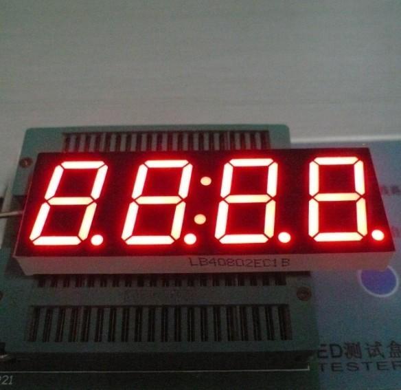 White 4 Digit 7 Segment LED Display For Induction Cooker , Low Current Operation