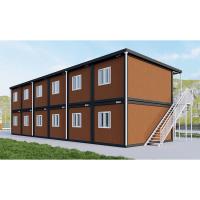 2024 Modern Steel Flat Pack Container House Pre-Construction Labor Dormitory Customizable Ready-Made Living Space