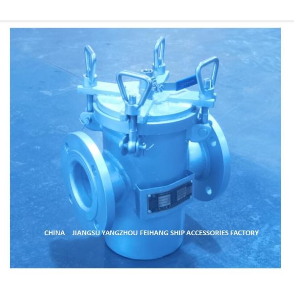 Filtre d'eau brut d'aspiration pour l'orifice d'admission de pompe auxiliaire d'eau de mer A80 CBM1061-81 Marine Sea Water Strainers