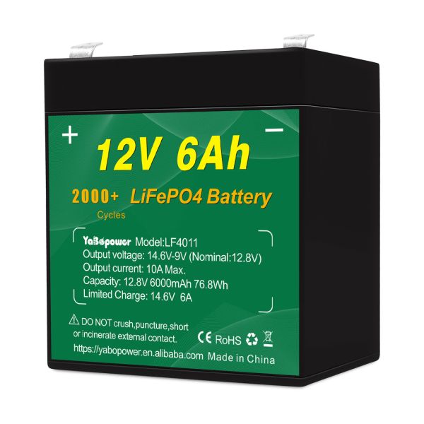 12v lifepo4 car battery Low Temperature Cycle 12.8v 10ah 5ah 6ah