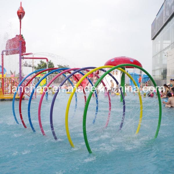 Fibra de vidro Apple Water Park Baldes Casa Para Crianças Parque Aquático