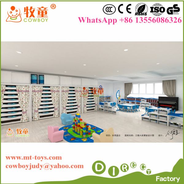 China hot sale 2- 5 years old natural wooden kids daycare furniture for sale