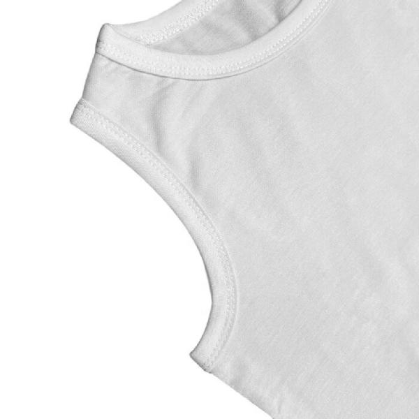 Custom Polyester White Sublimation Vest For Kids And Adult OEM / ODM Available