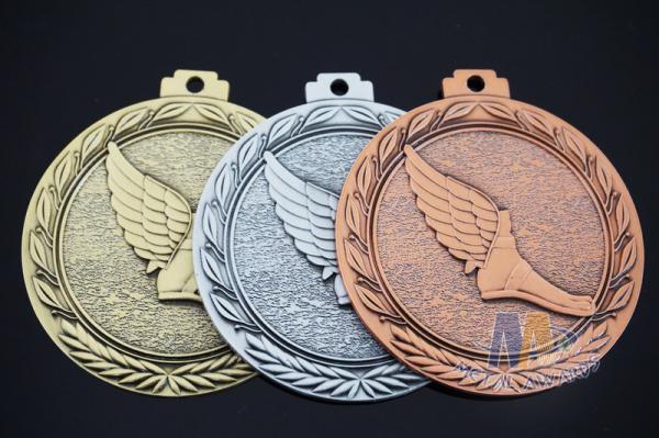 3d Effect Custom Engraved Medals With Antique Gold Silver Copper Plating