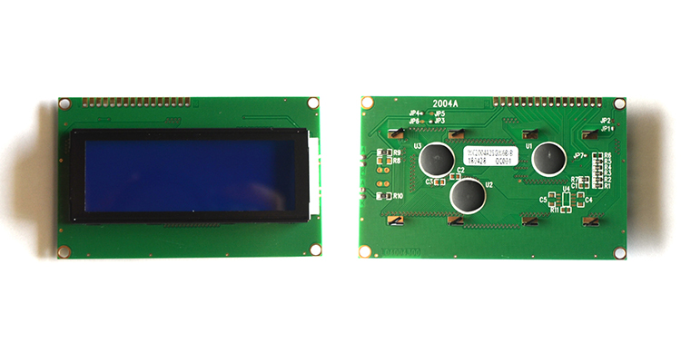 STN LCD HD44780 Display LCD Module 20x4 Character 2004a With Transmissive Negative Type