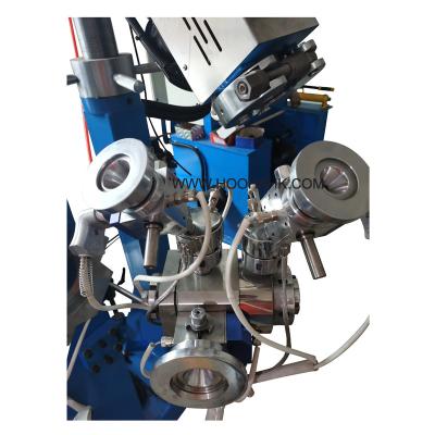 CAT 7 / 8 Lan Cable Making Machine Skin Foam Skin Triple Layer Co Extrusion