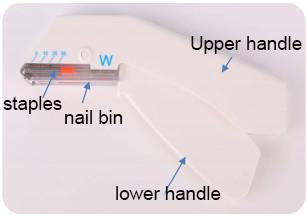 Medical Surgical Trupler Skin Stapler Machine With Scale And Remover