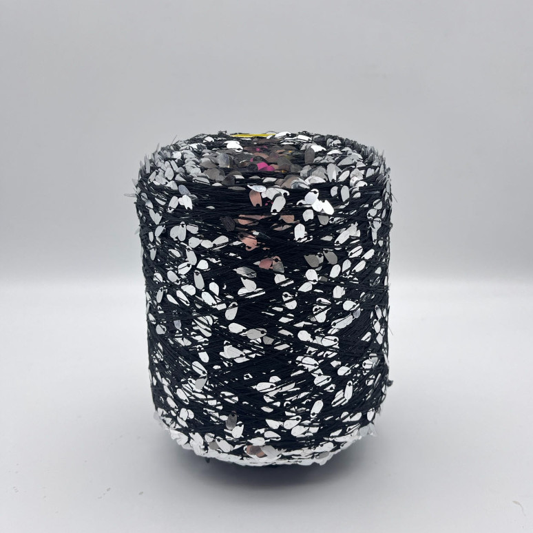 Пряжа Sequin семени дыни цвета исследования нового продукта для вязать руки