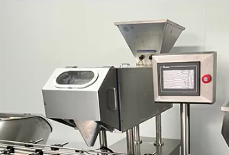 High-Speed Automatic Tablet Counting Machine with 15,000 Tablets Per Minute and >99.98% Accuracy for 10~500ml Bottles