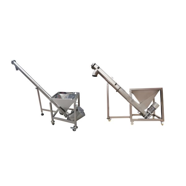 Heat Resistant Stainless Steel Adjustable Speed Screw Auger Feeder and Spiral Feeder Conveyor for Food Industry
