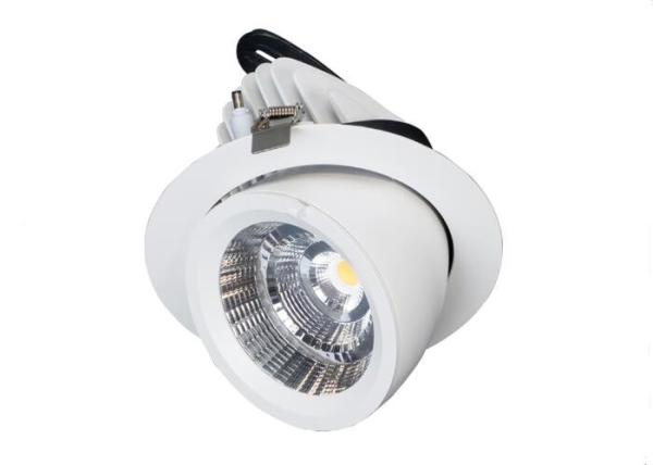 25W 35W 50W 60 Degree Adjustable LED Down Light Rotational Gimbal Aluminum Warm White