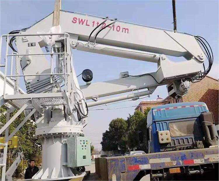 When Selecting a Marine Knuckle Boom Crane, Operational Efficiency, Safety Marine Knuckle Boom Crane