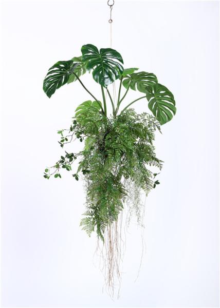 Ideal Imitation Hanging Plants , 70CM Fake Hanging Plants Tabletop Ornaments