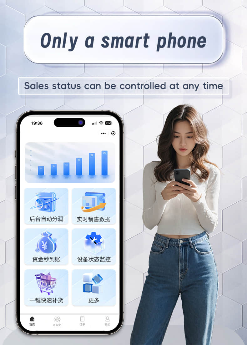 Automatic Blind Box Vending Machine with Elevator Pickup System, Customizable Display Cabinet and Smart Management Platform for Unmanned Retail Business