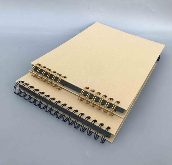 Simple Style DIY Scrapbook Photo Album 40 Sheets With Black Inner Pages 21.6x29Cm