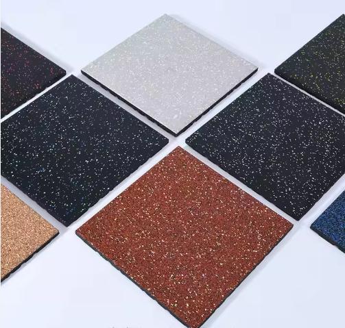 Gym Rubber Flooring Tile EPDM Rubber Sheet in Different Size