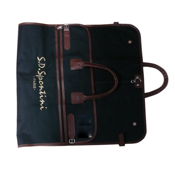 Sd.Spontini 800d Oxford Fabric Suit Cover Bags, Custom Garment Bag With Metal Ring Hanger