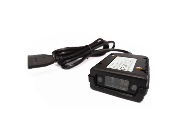 Black Intelligent QR Code Barcode Scanner USB Reader Moudle with Ambient Light
