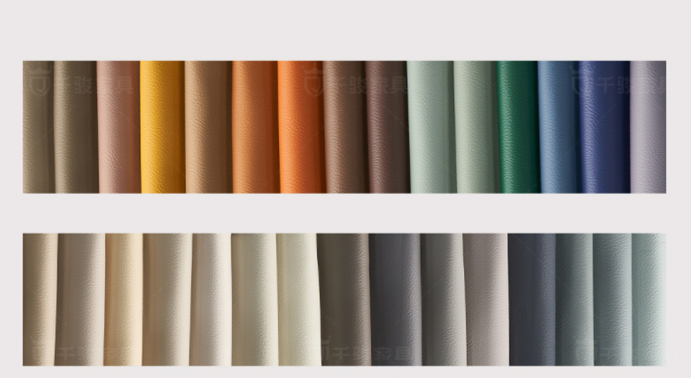 Светлый роскошный современный Cowhide верхнего слоя мебели спальни обил двуспальную кровать 1,8 метра