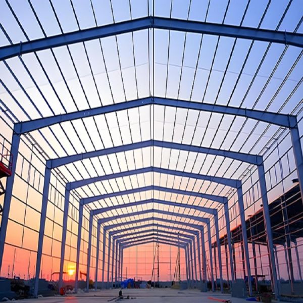 Warehouse Heavy Steel Structure Prefabricated Industrial Storage Building Metal Frame Kit