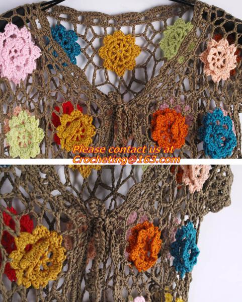 Sweater, Cardigan, Crochet, Crocheted, Pullover, Hollow Out, Summer Tops, Crochet Blouse