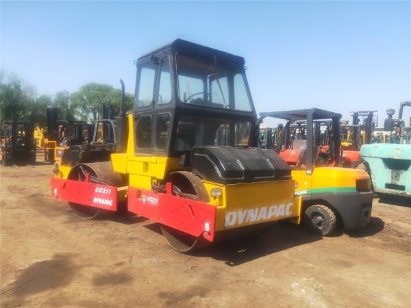                  Used Construction Dynapac Road Roller Cc211, Second Hand Vibratory Smooth Drum Roller Cc421, Cc522, Cc622, Cc624, Dynapac Compactor, Big Promotion, on Sale;             
