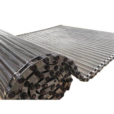 Drying Oven 304 Stainless Steel Conveyor Belt For Food Transportation