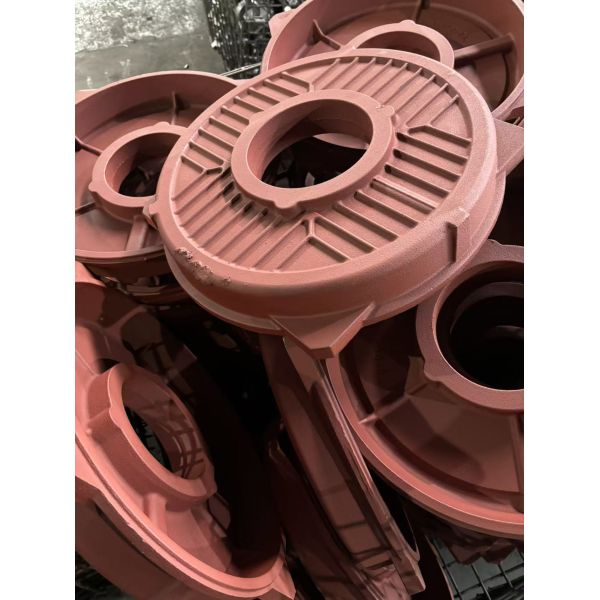 High Strength Cast Iron End Cover Casting with Custom Size for Corrosion Resistant Pump & Valve Equipment