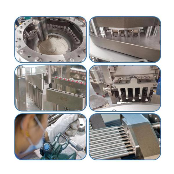Fully Automatic Capsule Filling Machine 1500/min 5KW Power 1100kg Weight Voltage 220/380V