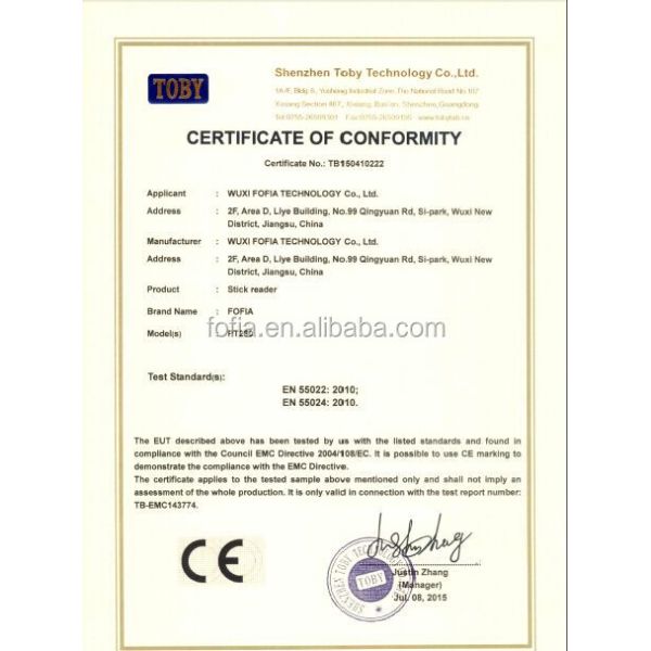Pet identification device portable microchip scanner operating at frequency 125khz 1342khz for pet RFID scanning