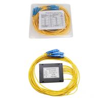 Divisor em forma de caixa do PLC do ABS 3.0mm 1M Fiber Optic de Sc/Upc