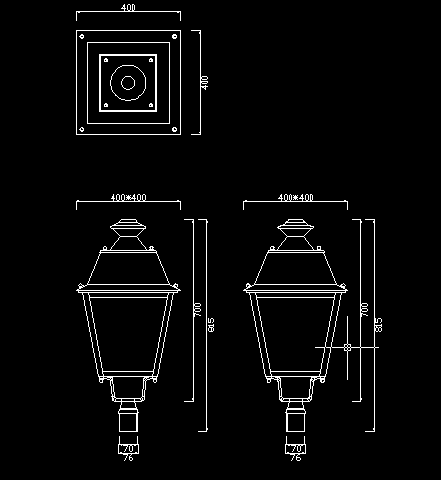 30W 40W 50W 80W Алюминиевый модуль LED Садовое освещение Дворные огни Ландшафтное освещение, используемое на основных городских дорогах и улицах