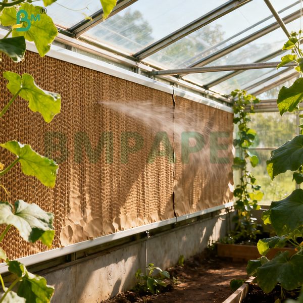 95±2gsm Brown Resin - Coated Cooling Kraft Paper Water - Resistant Material 1200MM