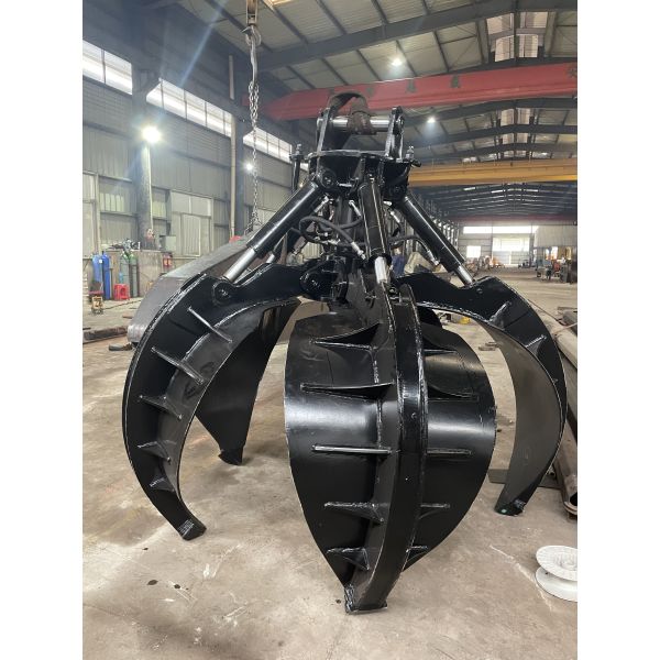 360 Degree Rotating Hydraulic Orange Peel Grapple Hydraulic Grapples Construction Machinery Parts Rock Grapple