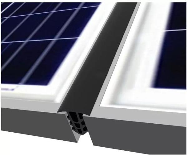 EPDM PVC borracha painel solar PV Gap T moldar vedação de jato de borracha para tamanho personalizado