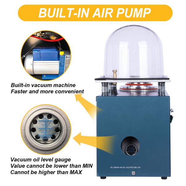 2L Jewelry Vacuum Investing Casting Machine Melting Furnace
