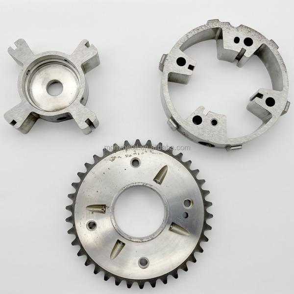 Tempering MIM Stainless Steel Powder Metallurgy Bearing Custom CNC Parts Window Gear