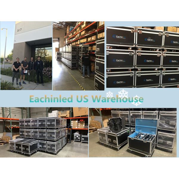 Nationstar 1000nits 3.9mm Warehouse LED Screen 600W/M2