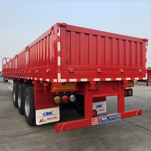 70 Ton Double Toolbox Semi Trailer CIMC HUAJUN's 20 Years Experience to 60 Countries