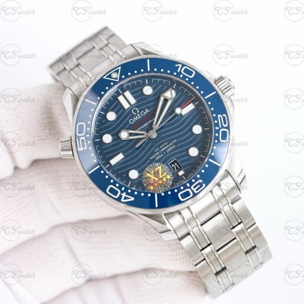 Skeleton Dial Omega Seamaster Super Clone 42mm Swiss 8800 Pure Mechanics