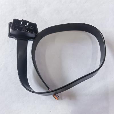 Practical OBD2 Open Cable 16 Pin J1962 Male Connector To Open Plug