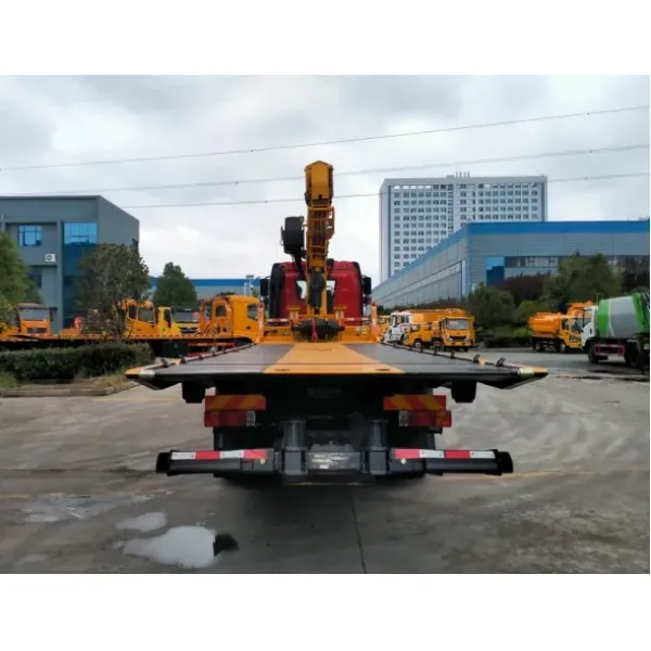 FAW 10 Tons Heavy-Duty Tow Truck with Crane