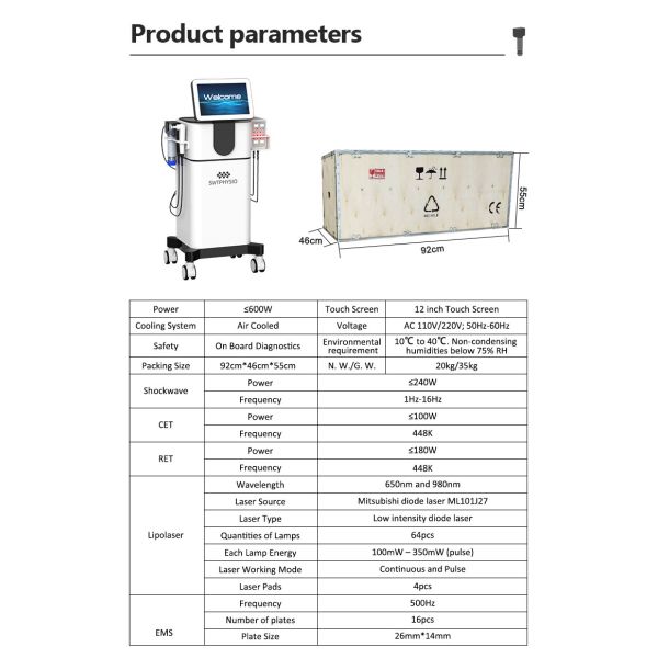 Clinic Abdominal Fat Contouring Machine , Non Surgical Body Shaping Machine
