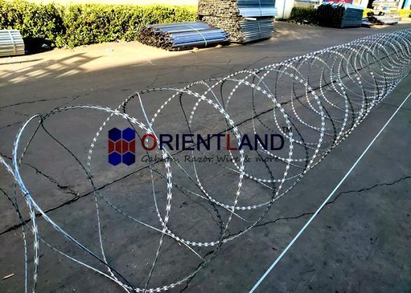 Airport Militaty Bto-30 Security Galvanised Razor Wire 54-56 Loops
