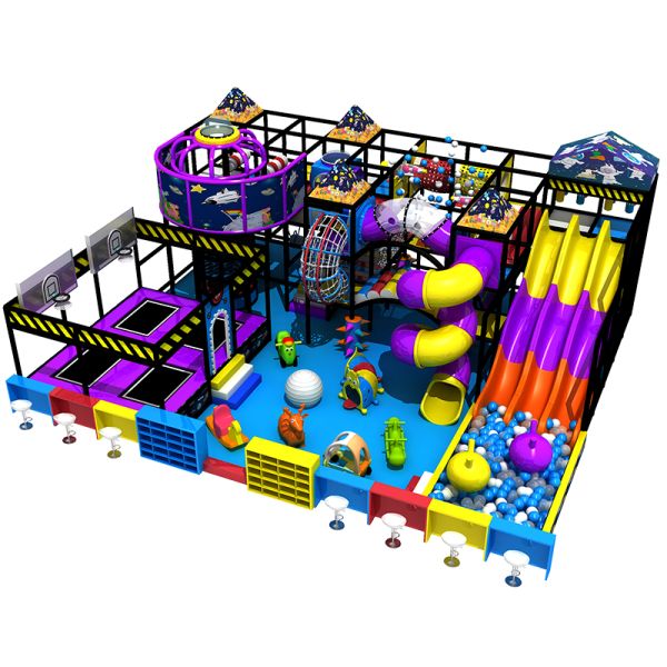 High Quality Custom Indoor Playground Kids Large Play Jumping Area Trampoline Park