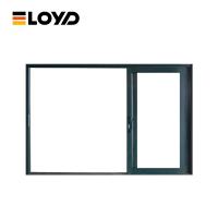 Porte coulissante balcon porte coulissante rupture thermique double vitre trempé porte coulissante