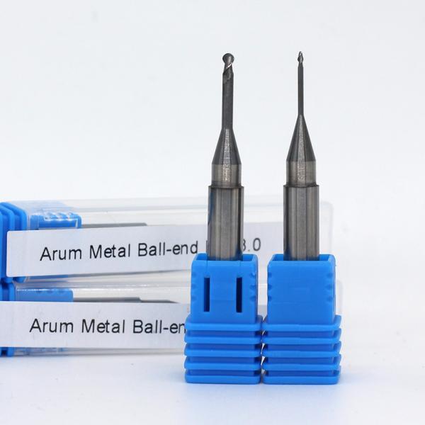 Brocas de diamante de corte de zircônia Arum / brocas dentais Esfera de metal D6 EPR