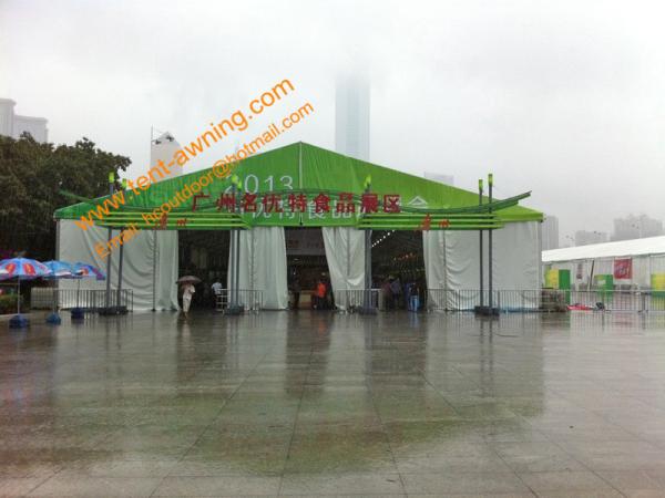 30x60m Ourdoor Exhibition Tent Aluminum Clear Span Large Trade Show  Marquee