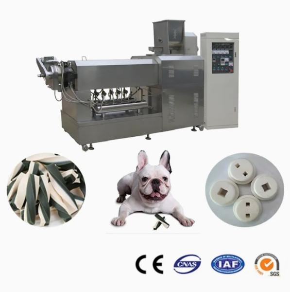 Twist Semi Moist Dog Food Extruder For Pet Treats / Snack / Chews